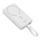 Повербанк портативний акумулятор Power bank Baseus Magnetic Mini Wireless магнітний 30W 10000 mAh White P1002210B223-00