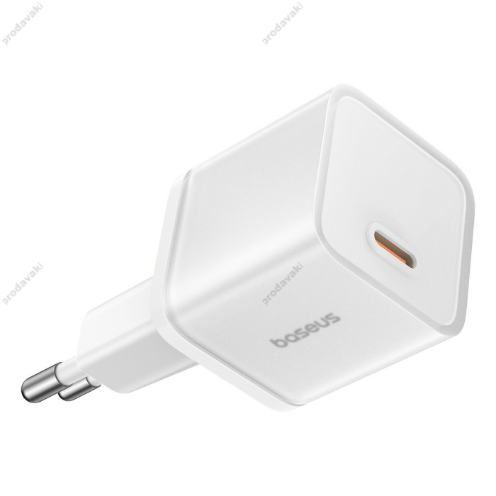 Мережевий зарядний пристрій Baseus GaN5S Fast Charger 30W White P10162504213-00