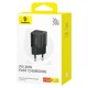Мережевий зарядний пристрій Baseus GaN5S Fast Charger 30W Black P10162504113-00