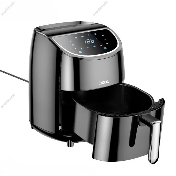 Аерогриль HOCO HJD17A Kitchen air fryer 3,5L 1000W Black