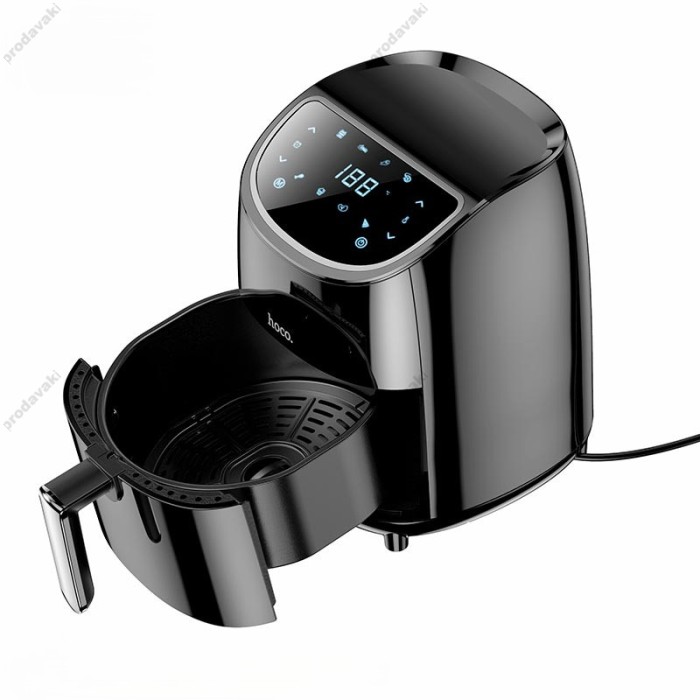 Аерогриль HOCO HJD17A Kitchen air fryer 3,5L 1000W Black