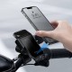 Тримач телефону для велосипеда/мотоцикла BASEUS Smart Solar Power Wireless Cycling Electric Holder IP54 SUZG010001