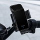 Тримач телефону для велосипеда/мотоцикла BASEUS Smart Solar Power Wireless Cycling Electric Holder IP54 SUZG010001