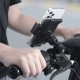 Тримач телефону для велосипеда/мотоцикла BASEUS Smart Solar Power Wireless Cycling Electric Holder IP54 SUZG010001