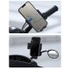 Тримач телефону для велосипеда/мотоцикла BASEUS Smart Solar Power Wireless Cycling Electric Holder IP54 SUZG010001