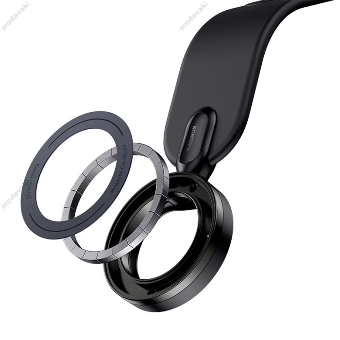 Автомобільний тримач Baseus C02 Go Series Magnetic Car Phone Mount Black C40165500111-00
