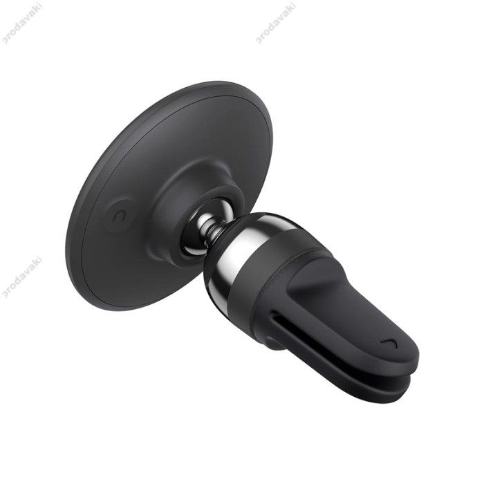 Автомобільний тримач Baseus C01 Magnetic Phone Holder (Air Outlet Version) Black SUCC000101