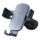 Автомобільний тримач Baseus Metal Age Ⅱ Gravity Car Mount (Air Outlet Version) Dark Grey SUJS000013