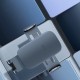 Автомобільний тримач Baseus Metal Age Ⅱ Gravity Car Mount (Air Outlet Version) Dark Grey SUJS000013