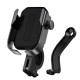 Тримач телефону для велосипеда/мотоцикла Baseus Armor Motorcycle holder (Applicable for bicycle) Black SUKJA-01