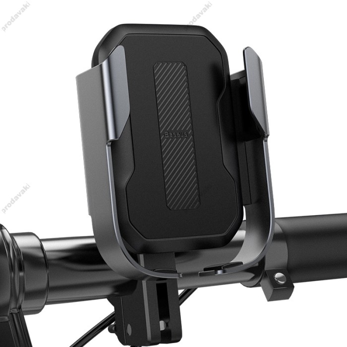 Тримач телефону для велосипеда/мотоцикла Baseus Armor Motorcycle holder (Applicable for bicycle) Black SUKJA-01
