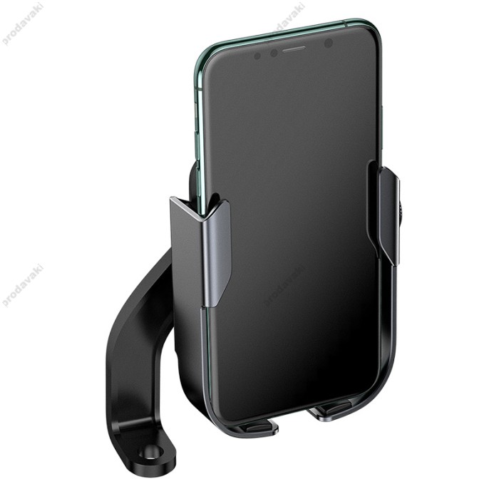 Тримач телефону для велосипеда/мотоцикла Baseus Armor Motorcycle holder (Applicable for bicycle) Black SUKJA-01