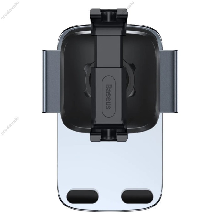 Автомобільний тримач Baseus Easy Control Clamp Car Mount Holder (Applicable to Round Air Outlet) Black SUYK000201
