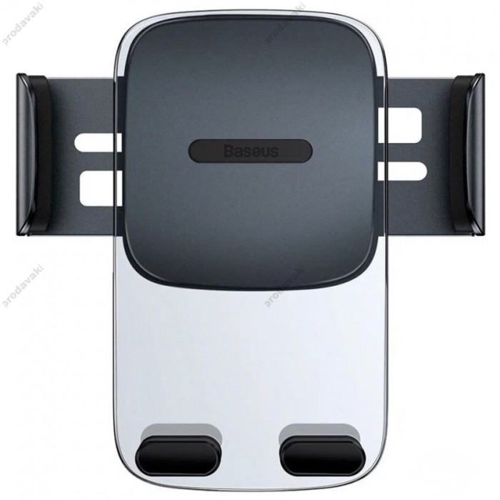 Автомобільний тримач Baseus Easy Control Clamp Car Mount Holder (Applicable to Round Air Outlet) Black SUYK000201
