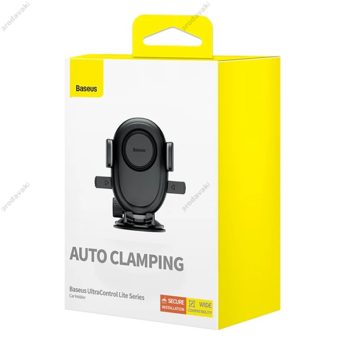 Автомобільний тримач Baseus UltraControl Lite Series Car Holder Cluster Black C40351700111-00