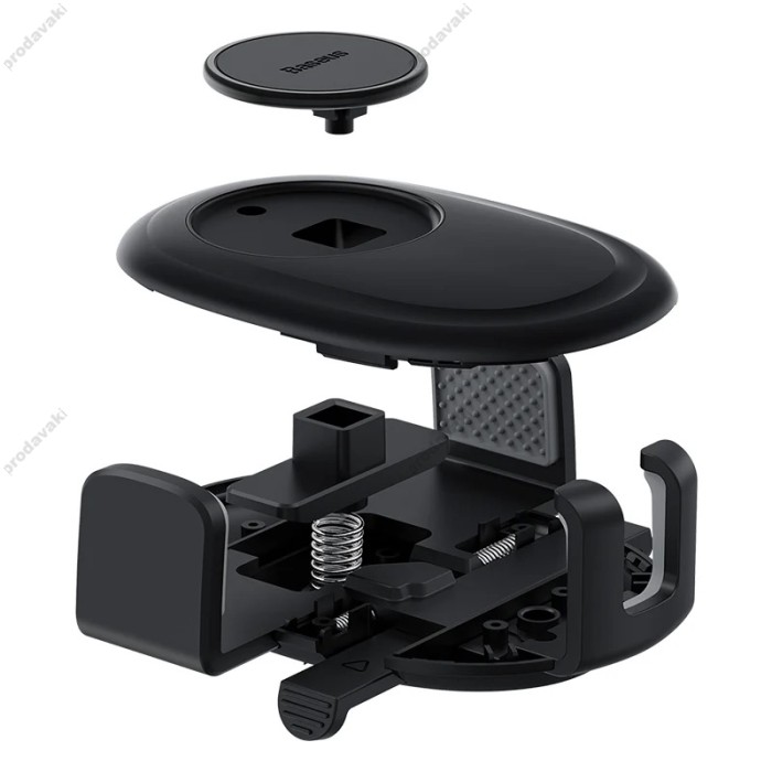 Автомобільний тримач Baseus UltraControl Lite Series Car Holder Cluster Black C40351700111-00