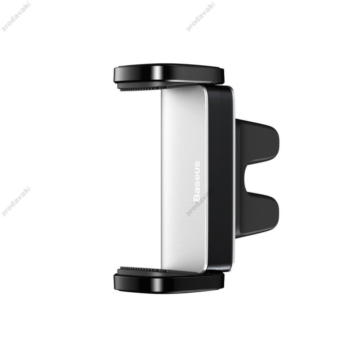 Автомобільний тримач Baseus Steel Cannon Air Outlet Car Mount Silver SUGP-0S