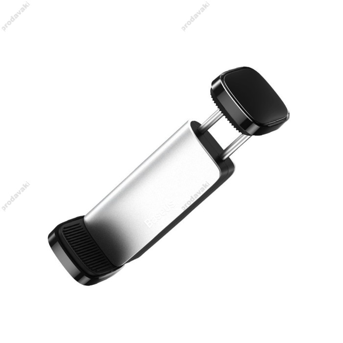 Автомобільний тримач Baseus Steel Cannon Air Outlet Car Mount Silver SUGP-0S