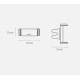 Автомобільний тримач Baseus Steel Cannon Air Outlet Car Mount Silver SUGP-0S
