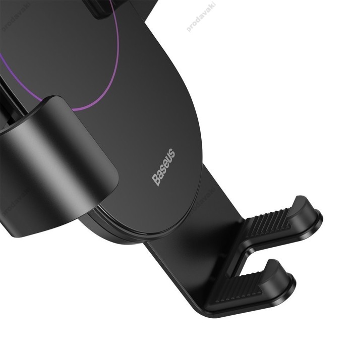 Автомобільний тримач Baseus Simplism gravity car mount holder with suction base Black SUYL-JY01
