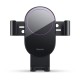 Автомобільний тримач Baseus Simplism gravity car mount holder with suction base Black SUYL-JY01