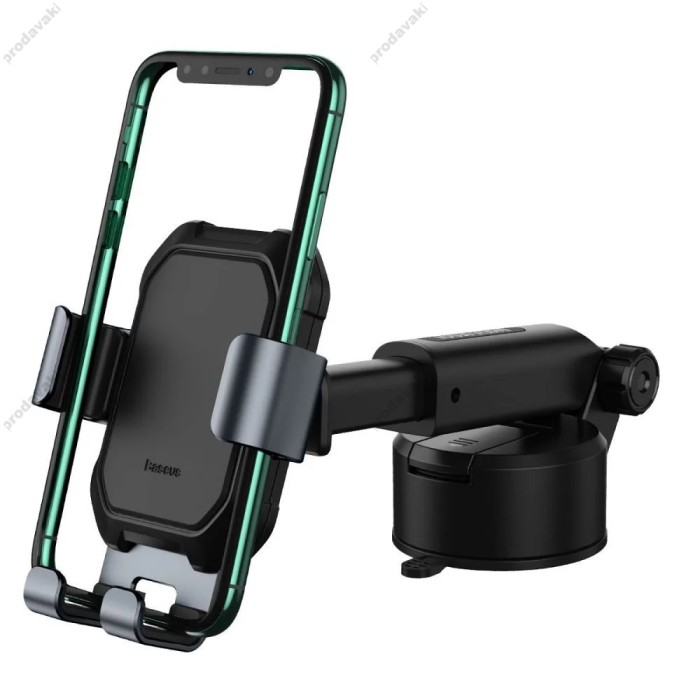 Автомобільний тримач Baseus Tank gravity car mount holder with suction base Black SUYL-TK01