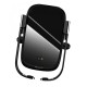 Автомобільний тримач із бездротовою зарядкою Baseus Rock-Solid Electric Holder Wireless Charger Black WXHW01-01