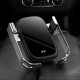 Автомобільний тримач із бездротовою зарядкою Baseus Rock-Solid Electric Holder Wireless Charger Black WXHW01-01