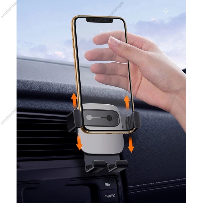 Автомобільний тримач Baseus Cube Gravity Vehicle-Mounted Holder Black SUYL-FK01