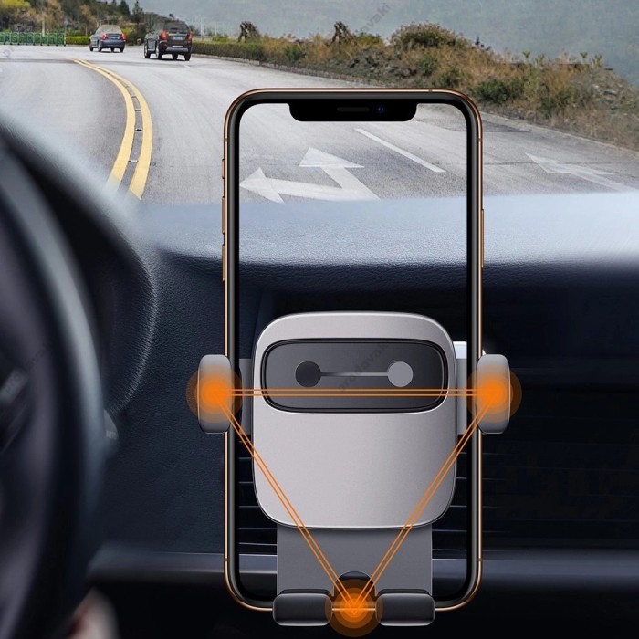Автомобільний тримач Baseus Cube Gravity Vehicle-Mounted Holder Black SUYL-FK01