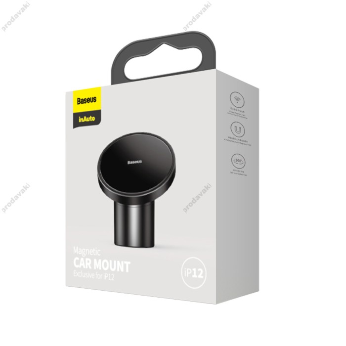 Автомобільний тримач Baseus NeoGravity Magnetic Car Mount (Dashboards and Air Outlets) Black C40141501113-00