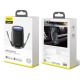 Автомобільний тримач із бездротовою зарядкою Baseus Milky Way Electric Bracket Wireless Charger 15W Black WXHW02-01