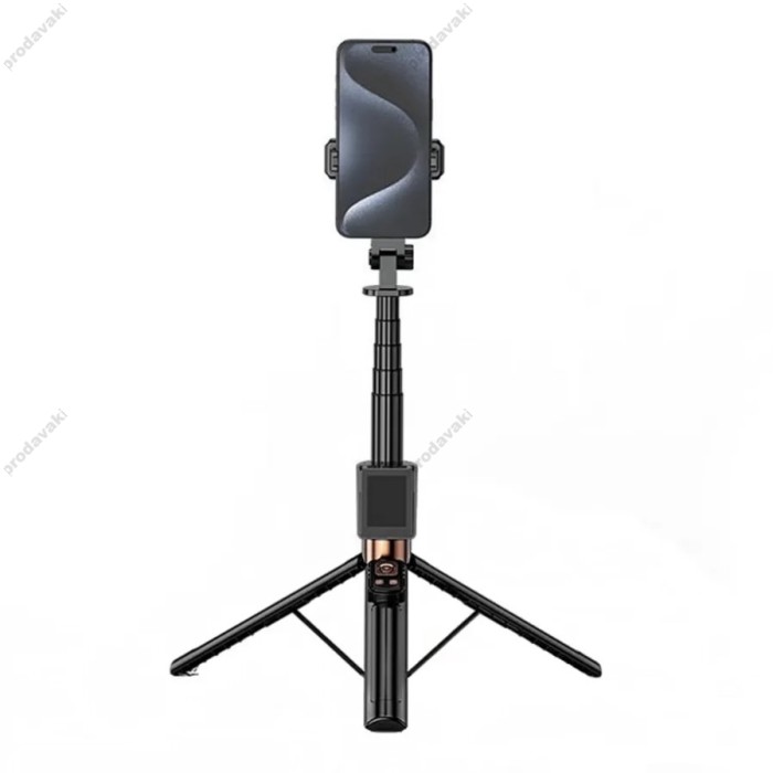 Монопод-трипод XO SS23 Smart Screen Projection Bluetooth Selfie Stick 1.7m Black