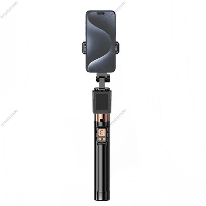 Монопод-трипод XO SS23 Smart Screen Projection Bluetooth Selfie Stick 1.7m Black