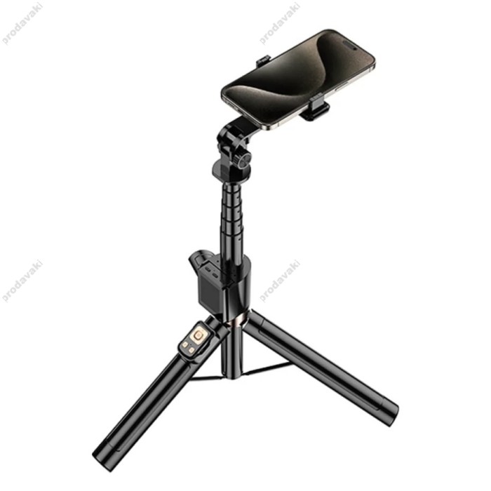 Монопод-трипод XO SS23 Smart Screen Projection Bluetooth Selfie Stick 1.7m Black