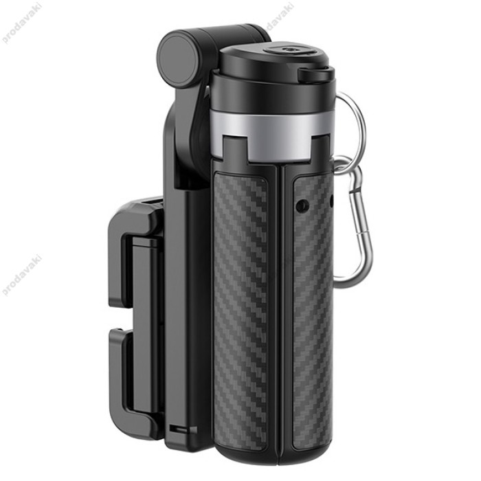 Монопод-трипод XO SS29 Collet Model 4in1 Multifunction Mini Bluetooth Selfie Stick 0.38m Black