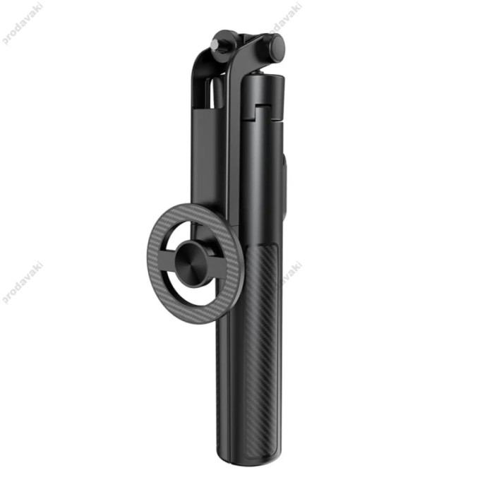 Монопод-трипод XO SS30 Magnetic Bluetooth Selfie Stick with Tripod Stand 1.23m Black