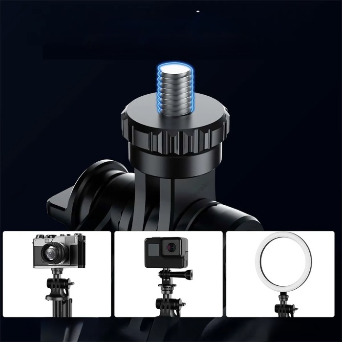Монопод-трипод XO SS30 Magnetic Bluetooth Selfie Stick with Tripod Stand 1.23m Black