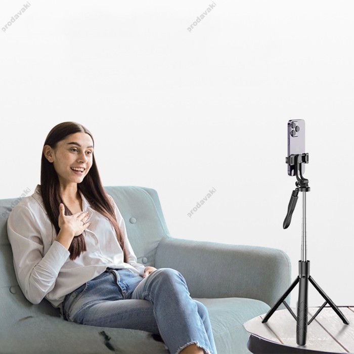 Монопод-трипод XO SS15 Balance Steady Shot Selfie Stick 1.8m Black