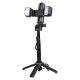 Монопод-трипод XO SS21 4-in-1 Multi-function Mini Bluetooth Selfie Stick 0.41m Black