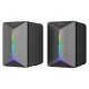 Комп'ютерна колонка Meetion MT-SP2011 Wired Meetion Speaker RGB 6W Black