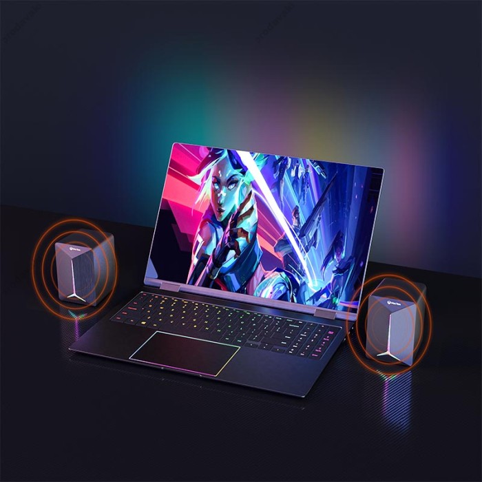 Комп'ютерна колонка Meetion MT-SP2011 Wired Meetion Speaker RGB 6W Black