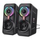 Комп'ютерна колонка ONIKUMA L6 Backlight RGB 10W Black