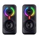 Комп'ютерна колонка ONIKUMA L6 Backlight RGB 10W Black