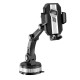 Автомобільний тримач XO C146 Suction Cup Rotating Cell Phone Holder Black