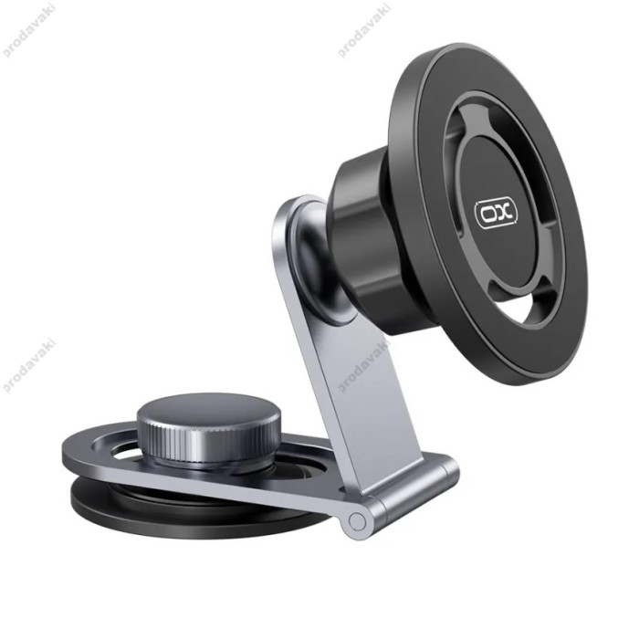 Автомобільний тримач XO C147 Metal Magnetic Car Holder Black