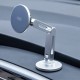 Автомобільний тримач XO C148 Metal Twin Bar 360° Rotating Magnetic Handse Silver