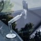 Автомобільний тримач XO C148 Metal Twin Bar 360° Rotating Magnetic Handse Silver