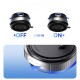 Автомобільний тримач ROCK QS6 Vacuum Suction Cup Magnetic Phone Holder Black
