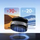 Автомобільний тримач ROCK QS6 Vacuum Suction Cup Magnetic Phone Holder Black